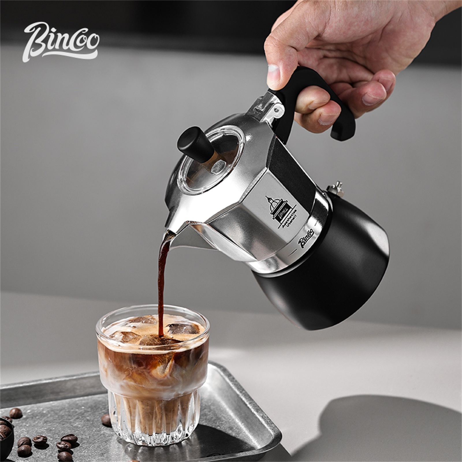 Coffee Vending Equipment - BINCOO Pentola Moka a Doppia Valvola,