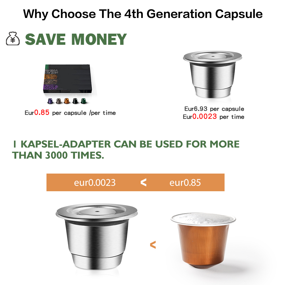 Capsula per caffè riutilizzabi - Coffee Vending Equipment recensione e prezzo