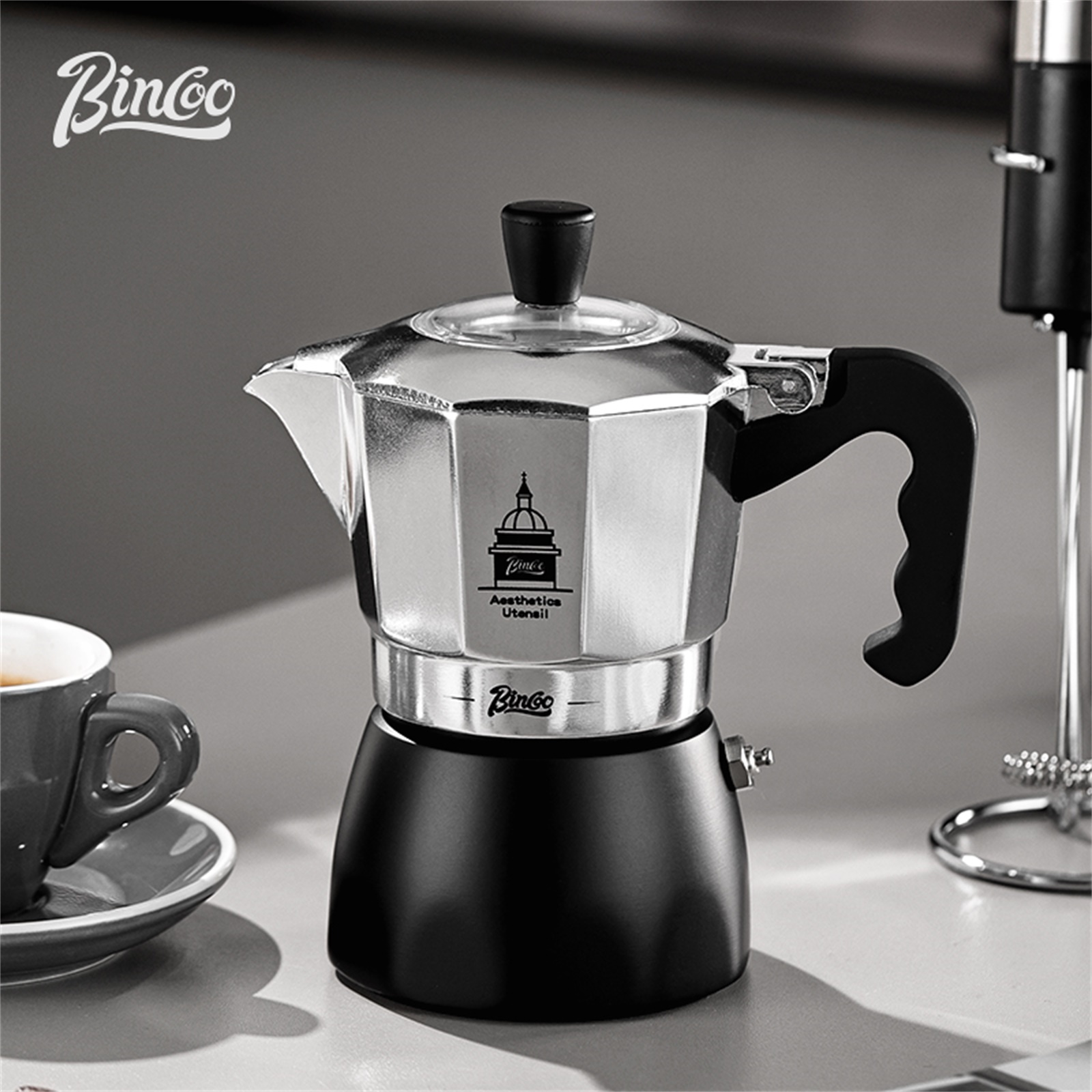 BINCOO Pentola Moka a Doppia V - Coffee Vending Equipment recensione e prezzo